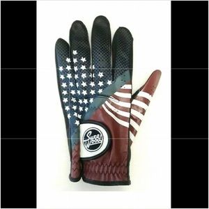 Golf Glove Left Handed Black Premium Leather NWOT
